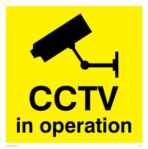 WT977: CCTV in operation