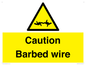WU12410: Caution Barbed wire