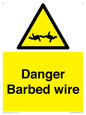 WU14778: Danger Barbed wire