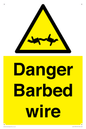 WU14778: Danger Barbed wire