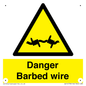 WU14778: Danger Barbed wire