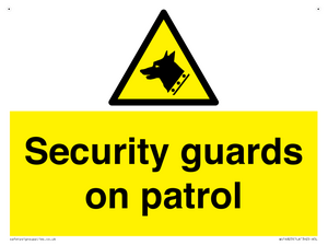 WU14823: Security guards on patrol