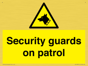 WU14823: Security guards on patrol