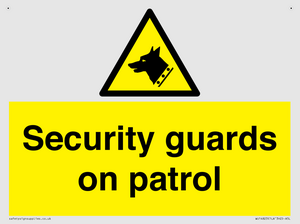 WU14823: Security guards on patrol