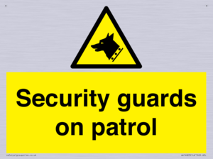 WU14823: Security guards on patrol