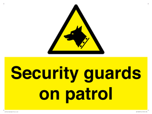 WU14823: Security guards on patrol