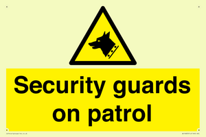 WU14823: Security guards on patrol