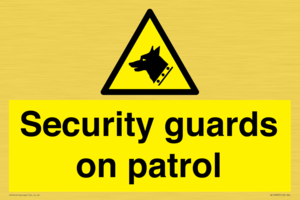 WU14823: Security guards on patrol