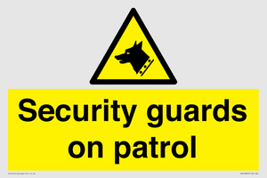 WU14823: Security guards on patrol