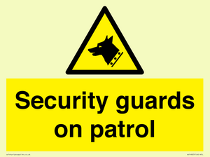 WU14823: Security guards on patrol