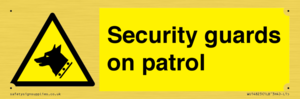 WU14823: Security guards on patrol