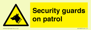 WU14823: Security guards on patrol