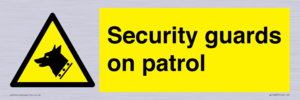 WU14823: Security guards on patrol