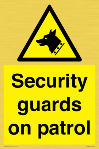 WU14823: Security guards on patrol