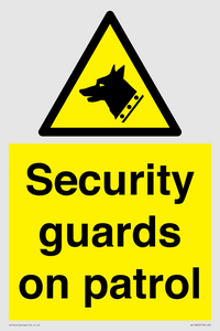 WU14823: Security guards on patrol