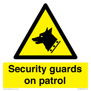 WU14823: Security guards on patrol
