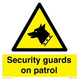 WU14823: Security guards on patrol