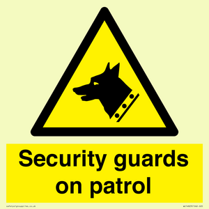 WU14823: Security guards on patrol