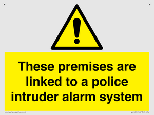 WU14825: Premises are linked to police alarm