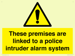 WU14825: Premises are linked to police alarm