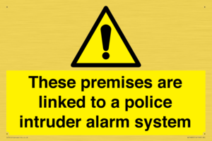 WU14825: Premises are linked to police alarm