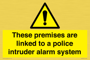 WU14825: Premises are linked to police alarm