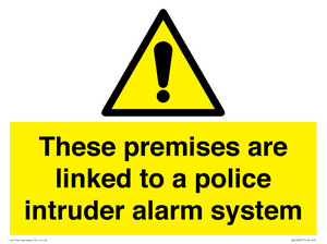 WU14825: Premises are linked to police alarm