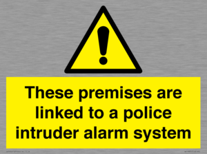 WU14825: Premises are linked to police alarm