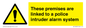 WU14825: Premises are linked to police alarm