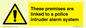 WU14825: Premises are linked to police alarm