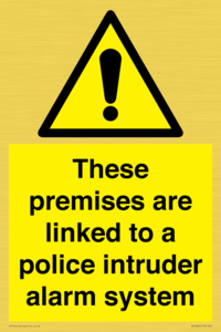 WU14825: Premises are linked to police alarm