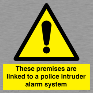 WU14825: Premises are linked to police alarm