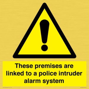 WU14825: Premises are linked to police alarm