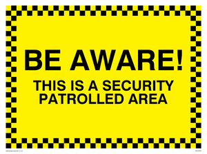WU5400: Security patrolled area