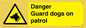 WU5410: Danger Guard Dogs Sign