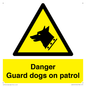 WU5410: Danger Guard Dogs Sign