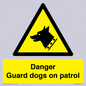 WU5410: Danger Guard Dogs Sign