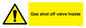 WV10039: Gas shut off valve Inside