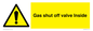 WV10039: Gas shut off valve Inside