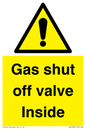 WV10039: Gas shut off valve Inside
