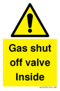 WV10039: Gas shut off valve Inside