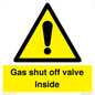 WV10039: Gas shut off valve Inside