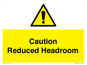 WV10042: Caution Reduced Headroom