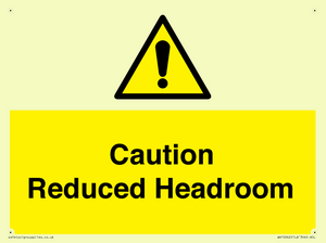 WV10042: Caution Reduced Headroom