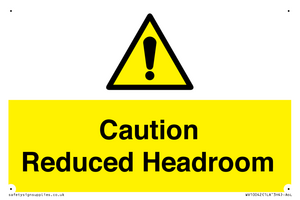 WV10042: Caution Reduced Headroom
