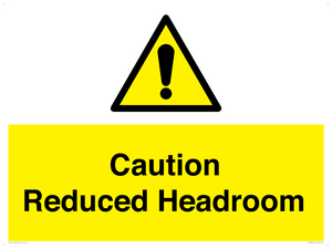 WV10042: Caution Reduced Headroom