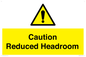 WV10042: Caution Reduced Headroom