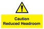 WV10042: Caution Reduced Headroom