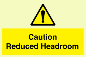 WV10042: Caution Reduced Headroom
