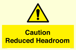 WV10042: Caution Reduced Headroom